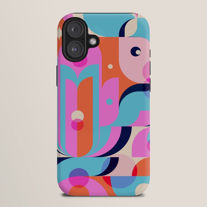 Blue Pink Girl iPhone Case Gallery Image 10
