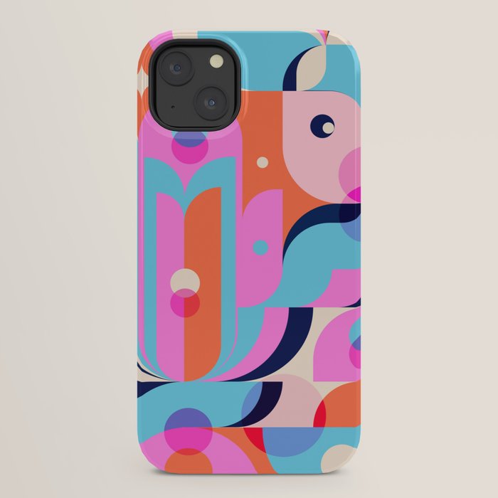 Blue Pink Girl iPhone Case Gallery Image 22