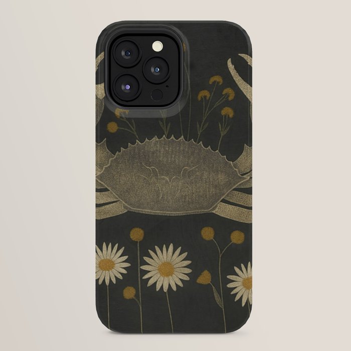 Crab with Daisies iPhone Case Gallery Image 32