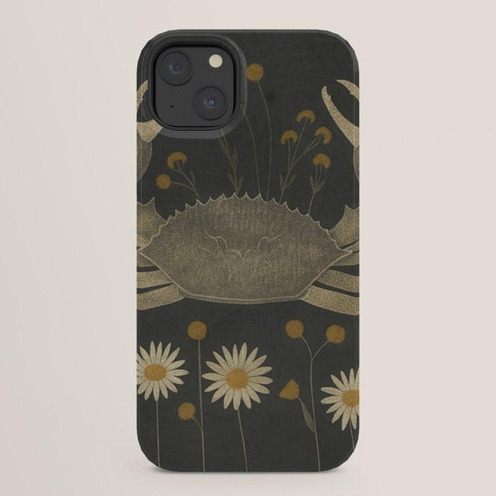 Crab with Daisies iPhone Case Gallery Image 30