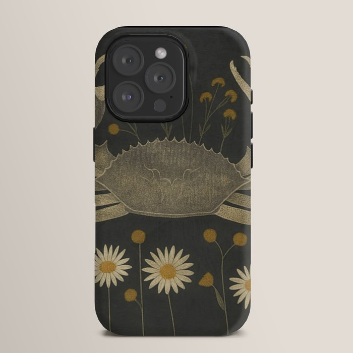 Crab with Daisies iPhone Case Gallery Image 15