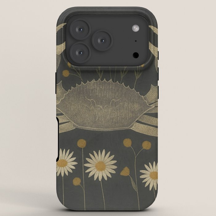 Crab with Daisies iPhone Case Gallery Image 7