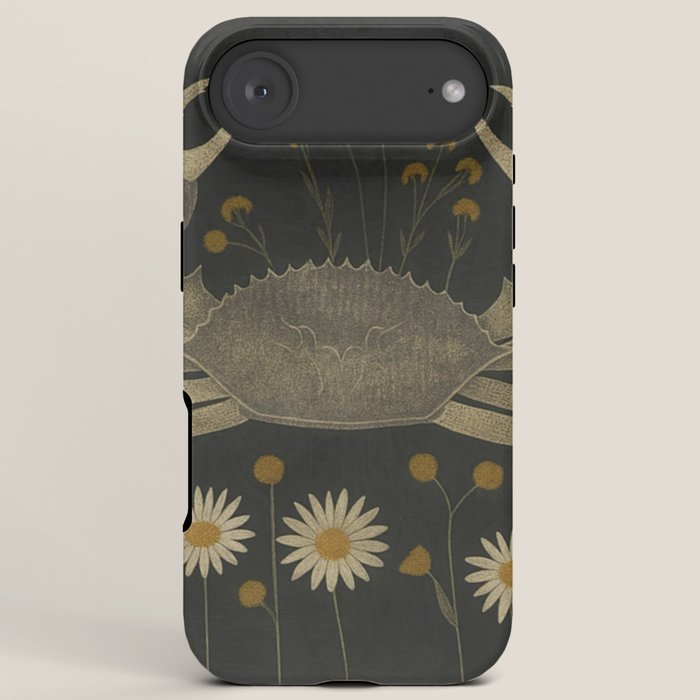 Crab with Daisies iPhone Case Gallery Image 6