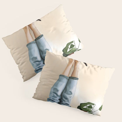 Paws and Prose Pillow Sham Gallery Image 3