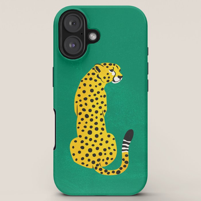 The Stare: Golden Cheetah Edition iPhone Case Gallery Image 5