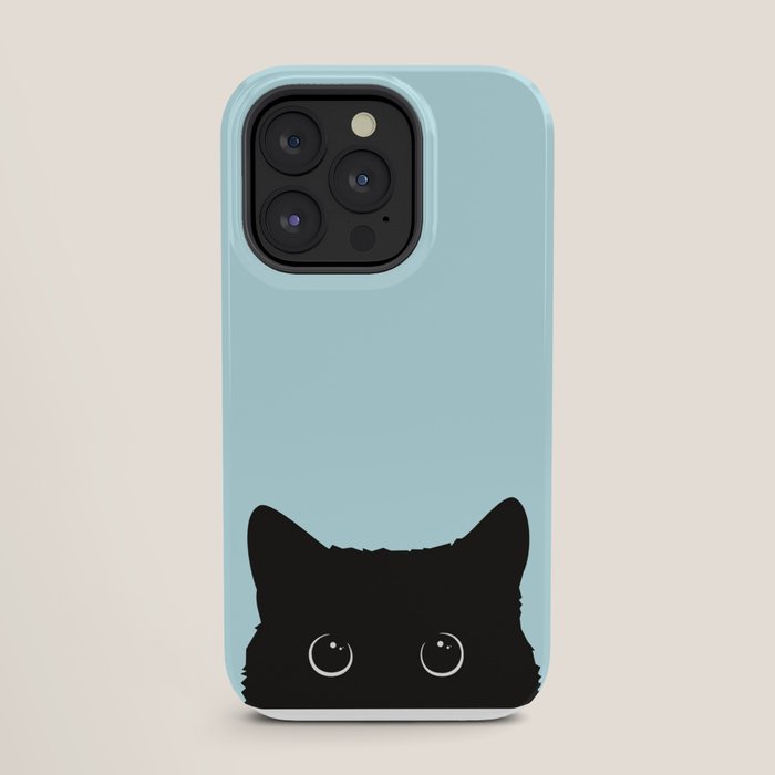 Black cat I iPhone Case Gallery Image 27