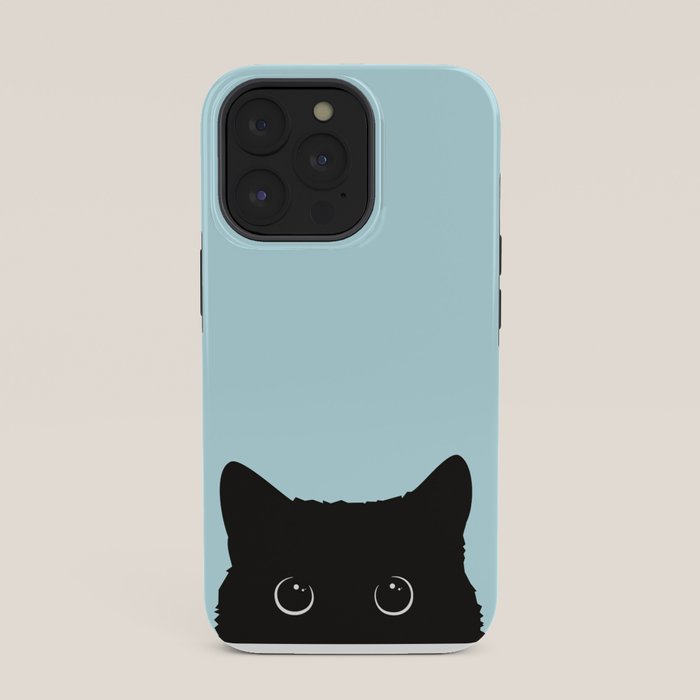 Black cat I iPhone Case Gallery Image 35