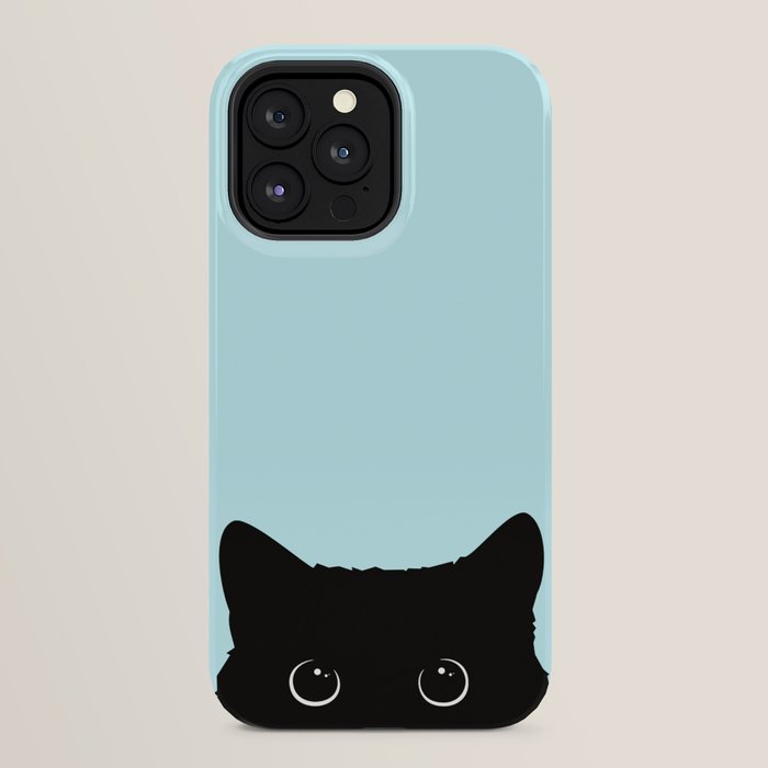 Black cat I iPhone Case Gallery Image 24