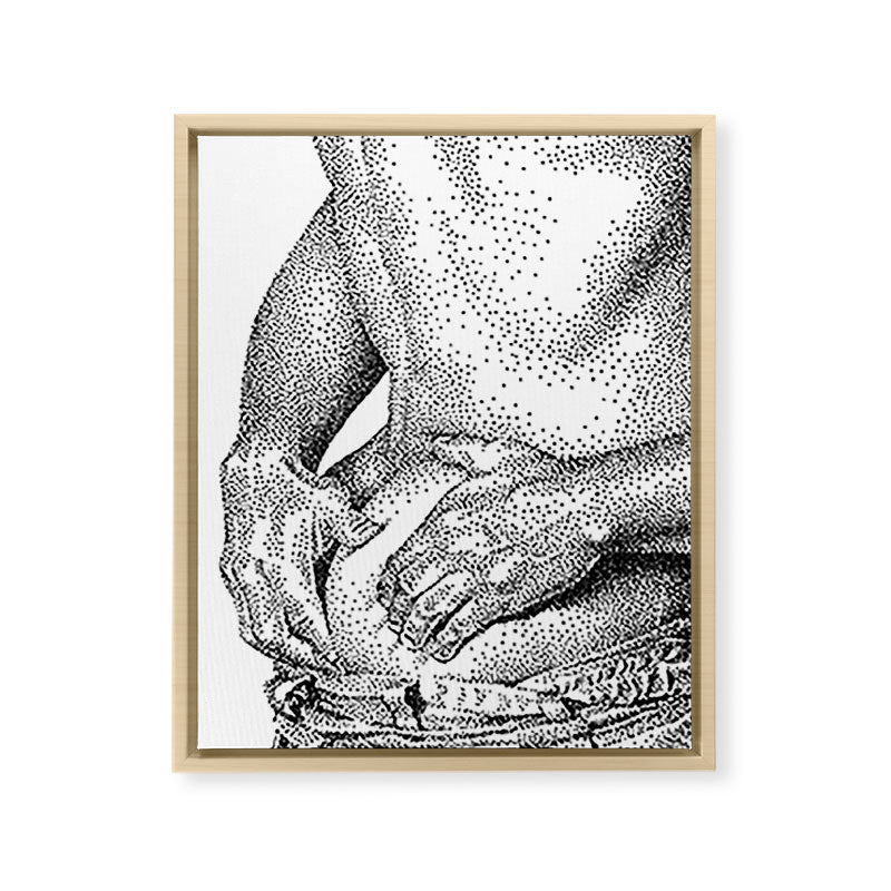 Control 3 NOODDOOD Framed Canvas Print Gallery Image 8