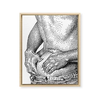 Control 3 NOODDOOD Framed Canvas Print Gallery Image 8