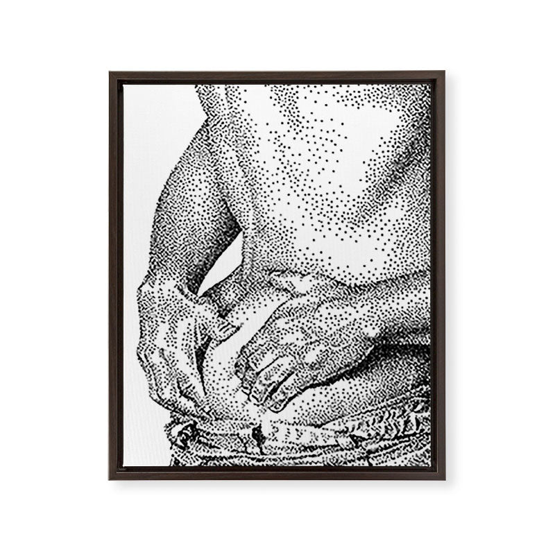 Control 3 NOODDOOD Framed Canvas Print Gallery Image 4