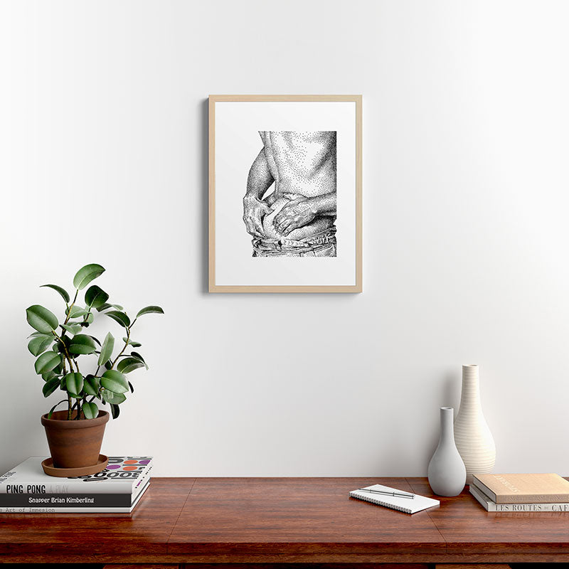 Control 3 NOODDOOD Framed Art Print Gallery Image 11