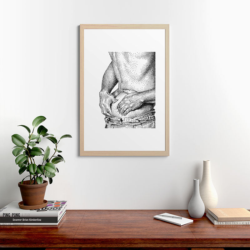 Control 3 NOODDOOD Framed Art Print Gallery Image 28