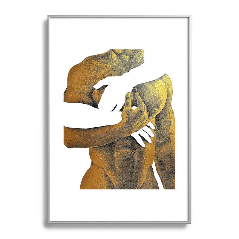 Echoes II - NOODOOD Painting (Gold doesn't print shiny) Framed Art Print Gallery Image 58