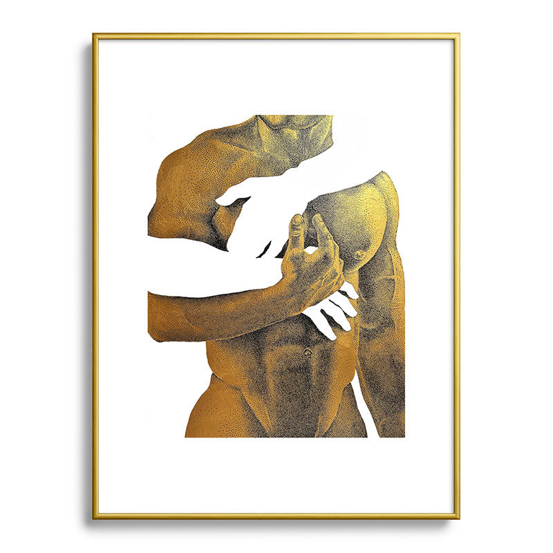 Echoes II - NOODOOD Painting (Gold doesn't print shiny) Framed Art Print Gallery Image 55