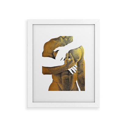 Echoes II - NOODOOD Painting (Gold doesn't print shiny) Framed Art Print Gallery Image 30