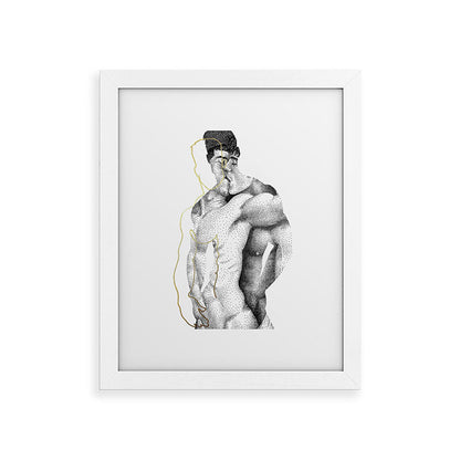 Figuration 1 (GOLD DOESN'T PRINT SHINY) Framed Art Print Gallery Image 31