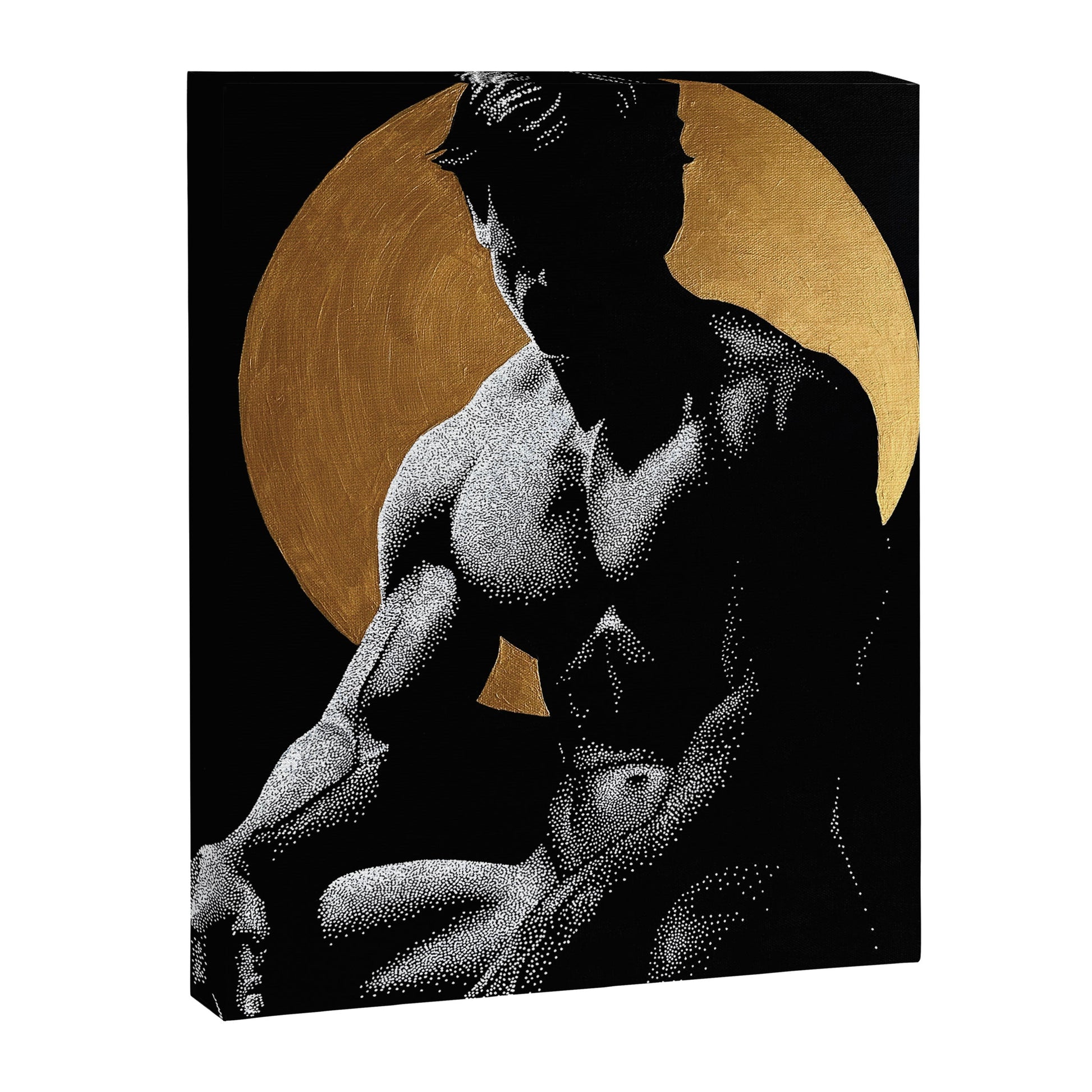 Luminosity of Apollo (gold doesn't print shiny) Canvas Print Gallery Image 2