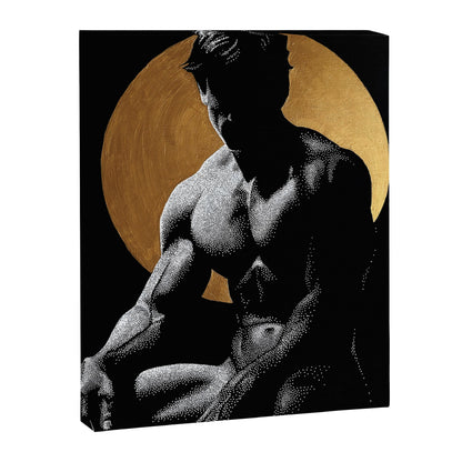 Luminosity of Apollo (gold doesn't print shiny) Canvas Print Gallery Image 2