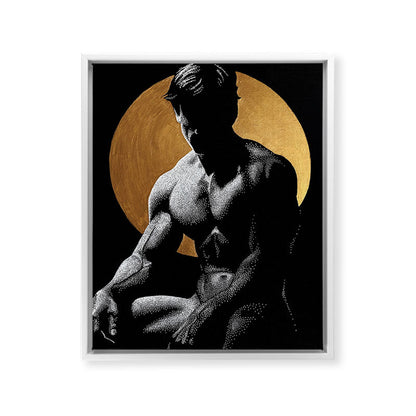 Luminosity of Apollo (gold doesn't print shiny) Framed Canvas Print Gallery Image 12