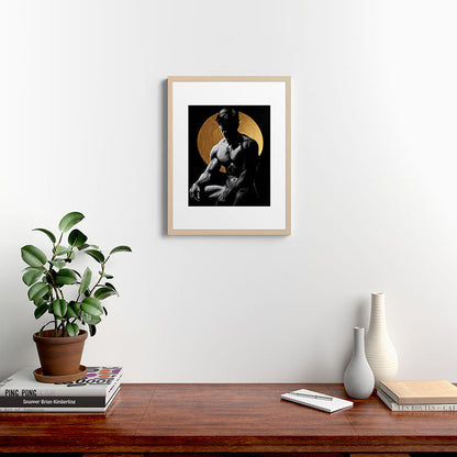 Luminosity of Apollo (gold doesn't print shiny) Framed Art Print Gallery Image 11