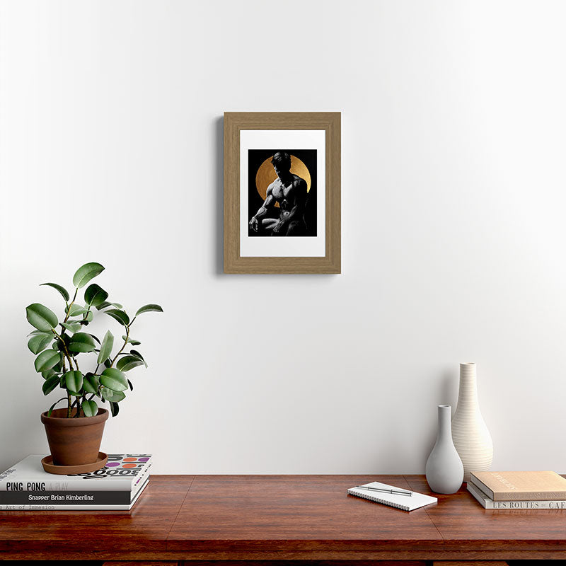 Luminosity of Apollo (gold doesn't print shiny) Framed Art Print Gallery Image 22
