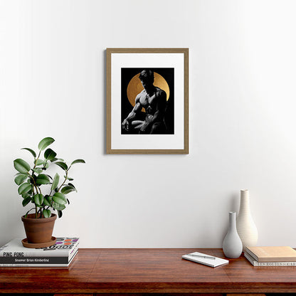 Luminosity of Apollo (gold doesn't print shiny) Framed Art Print Gallery Image 23