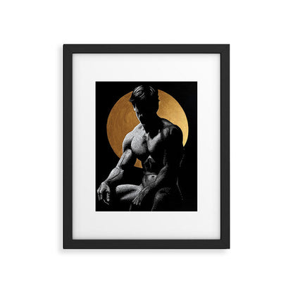 Luminosity of Apollo (gold doesn't print shiny) Framed Art Print Gallery Image 2