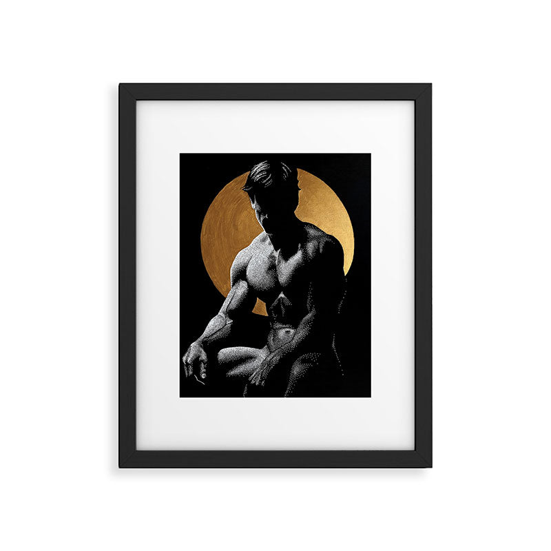 Luminosity of Apollo (gold doesn't print shiny) Framed Art Print Gallery Image 1