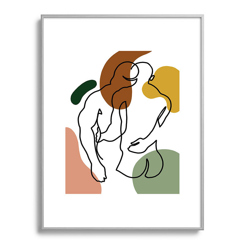 NOODDOOD Linework 1 Framed Art Print Gallery Image 59