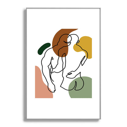 NOODDOOD Linework 1 Framed Art Print Gallery Image 60