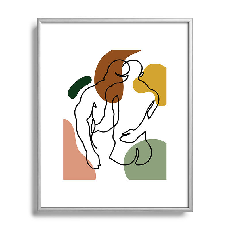 NOODDOOD Linework 1 Framed Art Print Gallery Image 57
