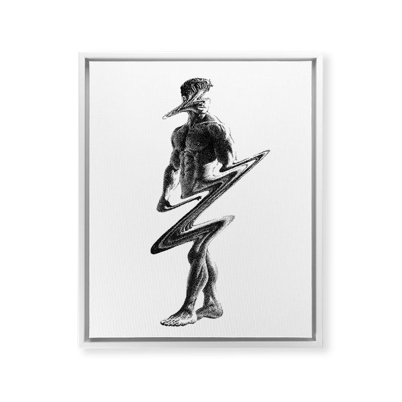 Wavy 2 - NOODDOODs Framed Canvas Print Gallery Image 10