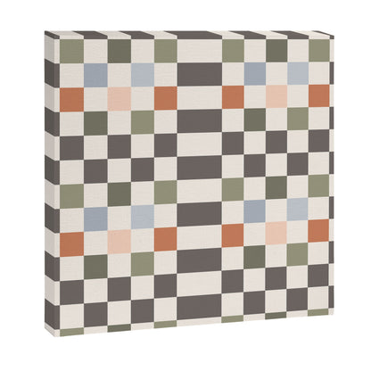 Fall Checkerboard Canvas Print Gallery Image 2