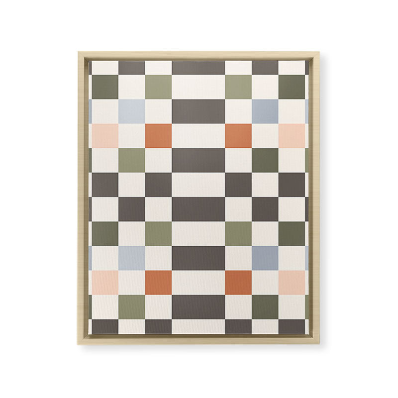 Fall Checkerboard Framed Canvas Print Gallery Image 23