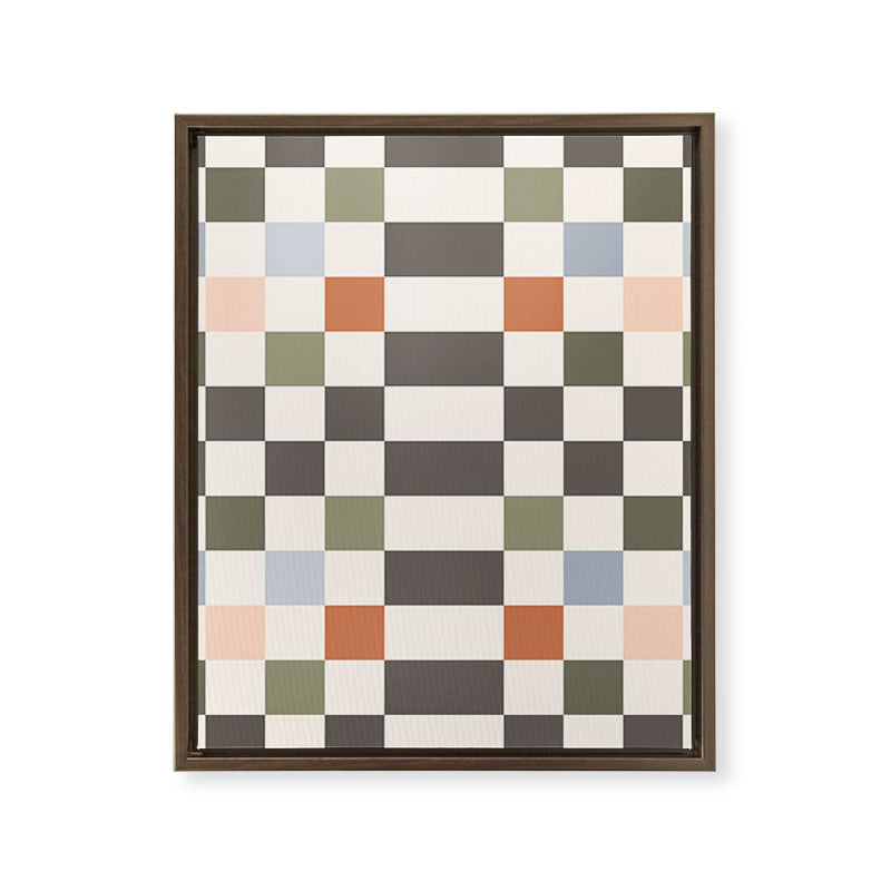 Fall Checkerboard Framed Canvas Print Gallery Image 13