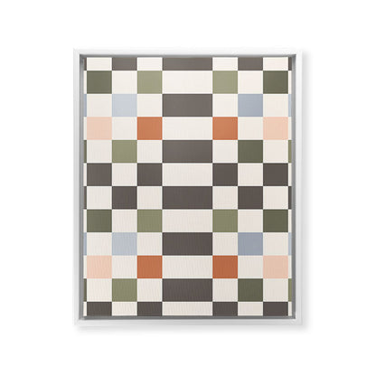 Fall Checkerboard Framed Canvas Print Gallery Image 34
