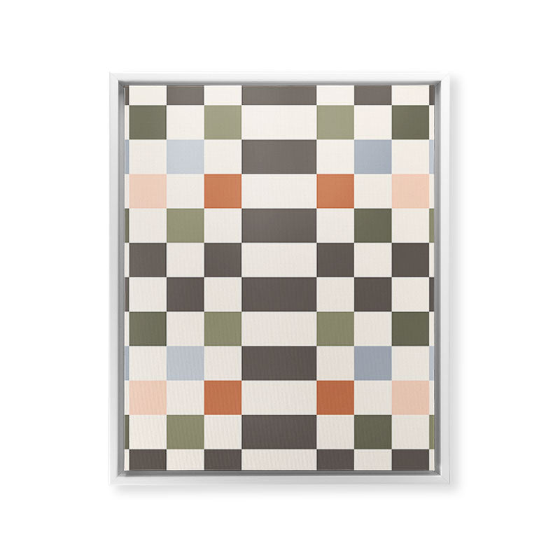 Fall Checkerboard Framed Canvas Print Gallery Image 35