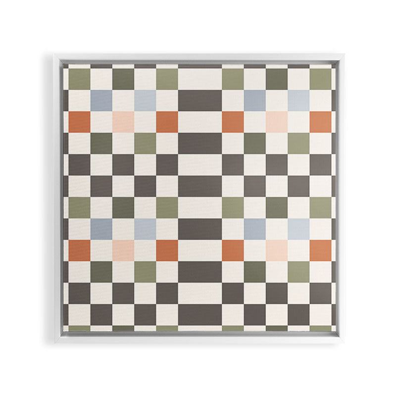 Fall Checkerboard Framed Canvas Print Gallery Image 36