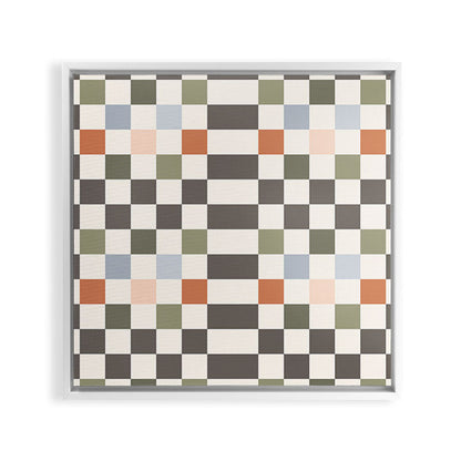 Fall Checkerboard Framed Canvas Print Gallery Image 36