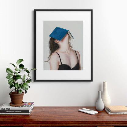 Books Framed Art Print Gallery Image 7