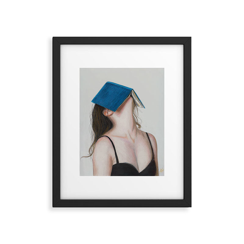 Books Framed Art Print Gallery Image 4