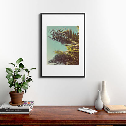 Autumn Palms Framed Art Print Gallery Image 8