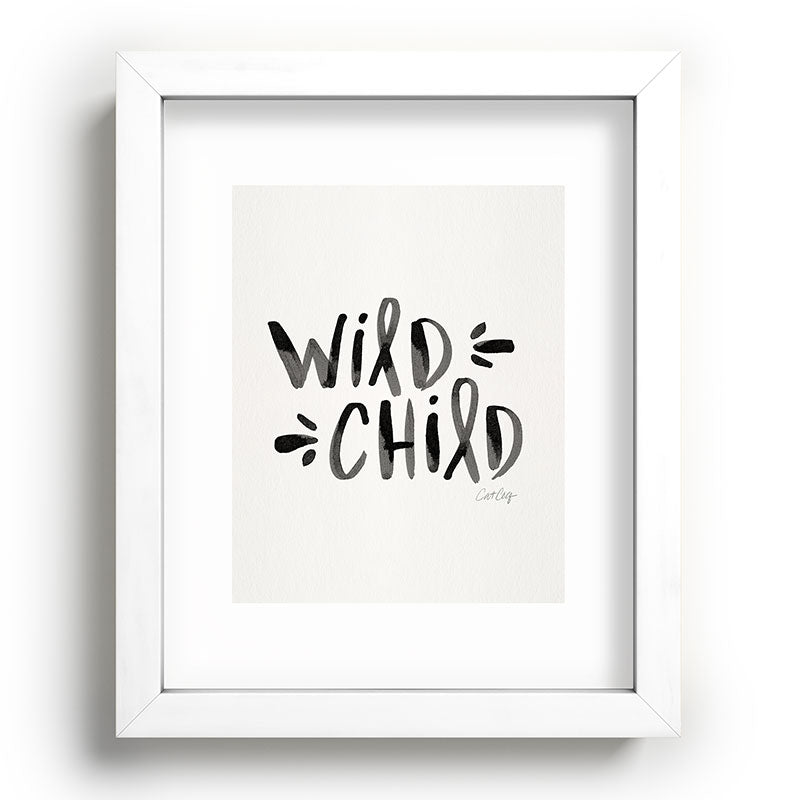 Wild Child - Black Framed Art Print Gallery Image 104