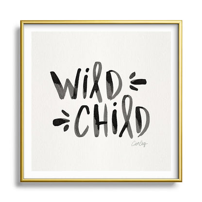 Wild Child - Black Framed Art Print Gallery Image 133