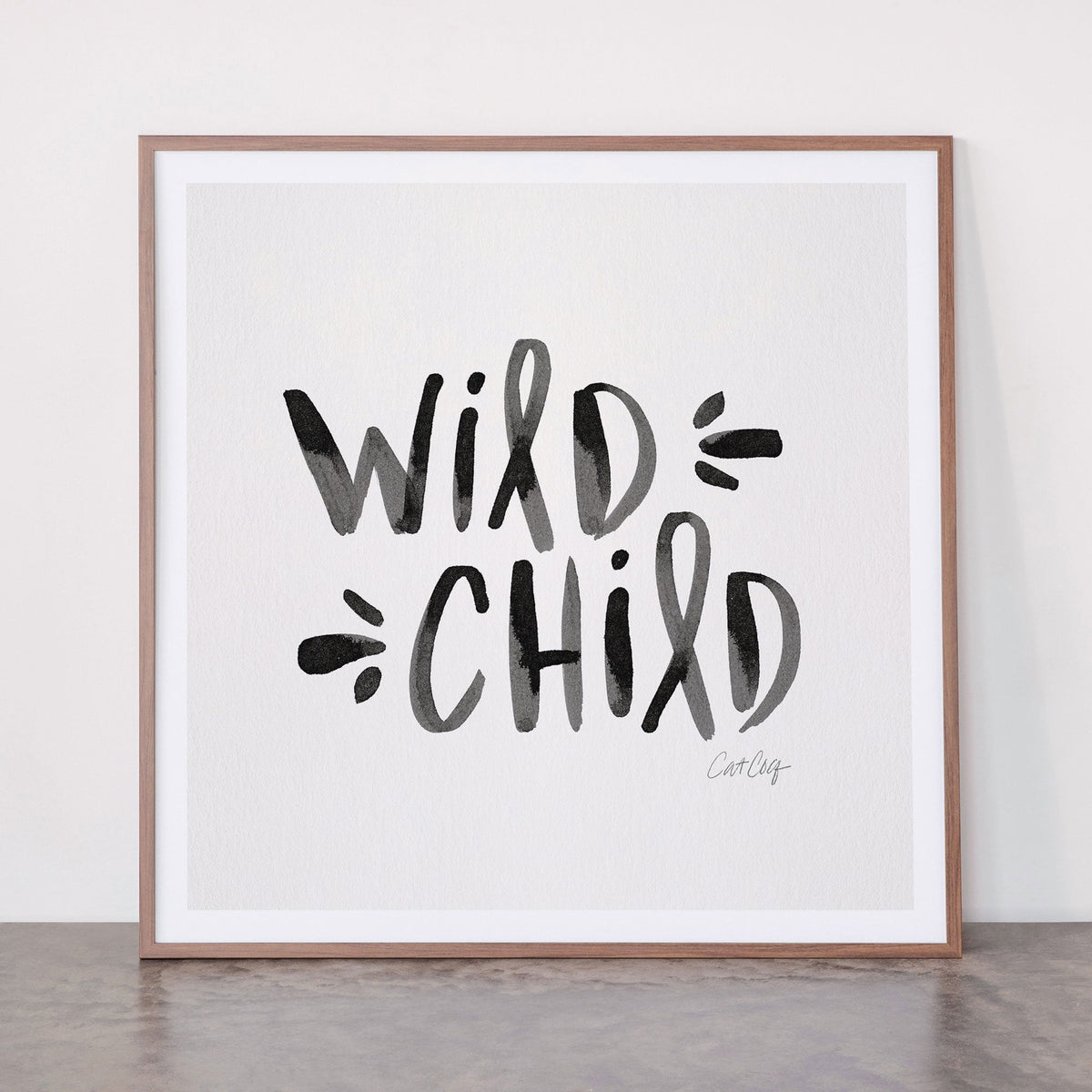 Wild Child - Black Framed Art Print Gallery Image 21