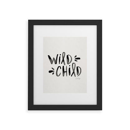 Wild Child - Black Framed Art Print Gallery Image 47