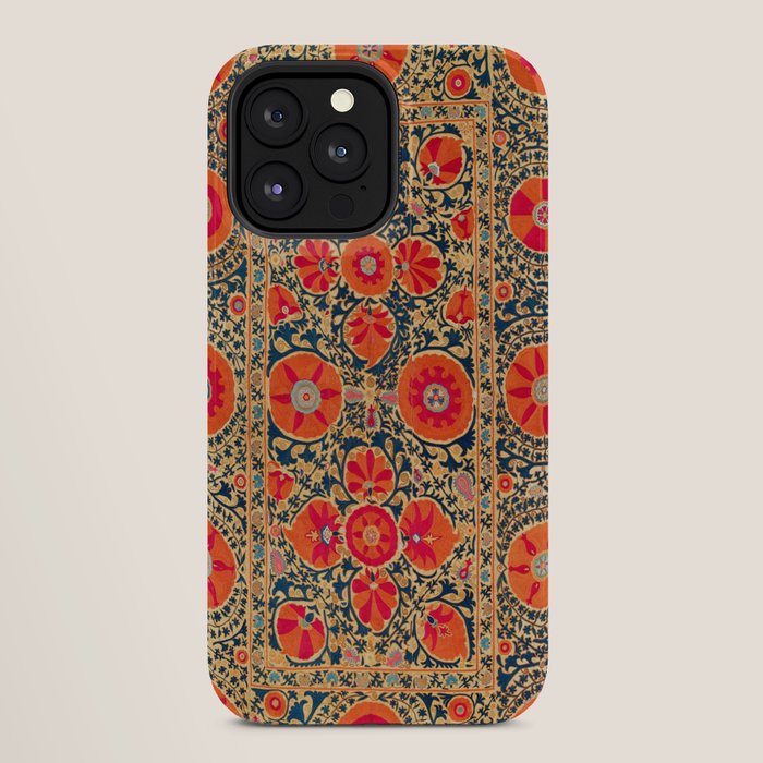 Kermina Suzani Uzbekistan Print iPhone Case Gallery Image 28