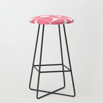 Mid Century Modern Geometric 04 Pink Stool Gallery Image 1