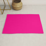 SOLID FUSCHIA COLOR Rug Gallery Image 1